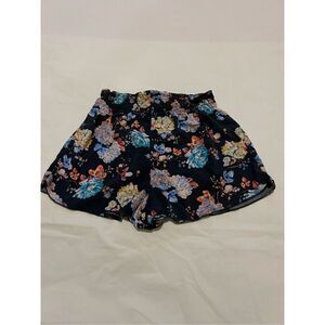 O'NEILL navy floral shorts with elastic waistband